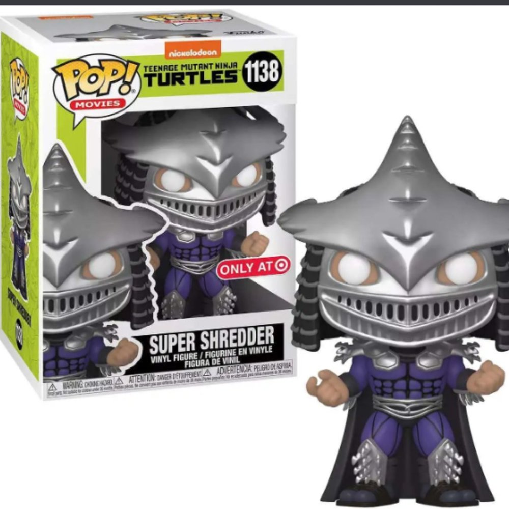 Funko POP! Teenage Mutant Ninja Turtles Super Shredder #1138 Exclusive (Metallic